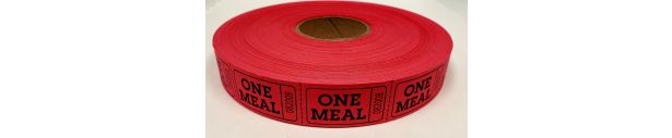 One Meal Roll Tickets