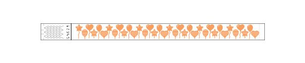 3/4" Balloons Wristbands 2017