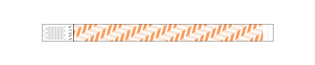 3/4" Chevron Wristbands