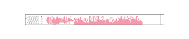3/4" Music Concert Wristbands