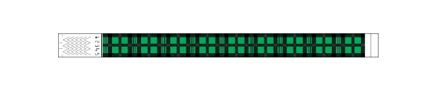 3/4" Plaid Wristbands