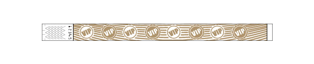 3/4" VIP Wristbands 2017