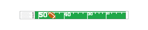 3/4" Football
