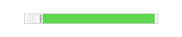 3/4" Solid Color Wristbands