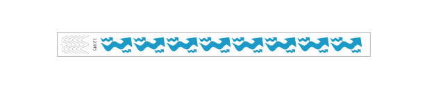 3/4" Arrows Wristbands