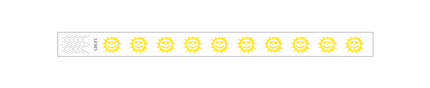 3/4" Happy Face LTD Wristbands