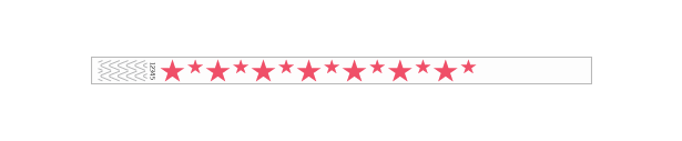 1/2" Stars Wristbands