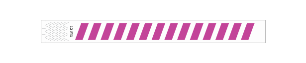 1" Stripes Wristbands