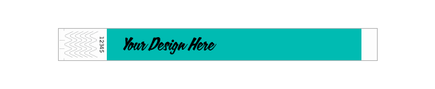 Custom 1" Tyvek Wristbands
