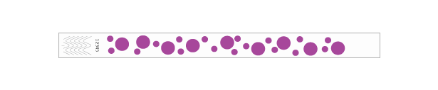 3/4" Dots Wristbands