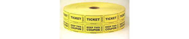 Raffle Roll Tickets