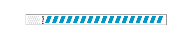 3/4" Stripes LTDED Wristbands